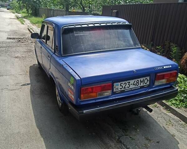 Синий ВАЗ 2107, объемом двигателя 0 л и пробегом 89 тыс. км за 850 $, фото 1 на Automoto.ua