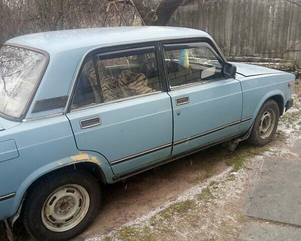 Синий ВАЗ 2107, объемом двигателя 1.5 л и пробегом 100 тыс. км за 1000 $, фото 5 на Automoto.ua
