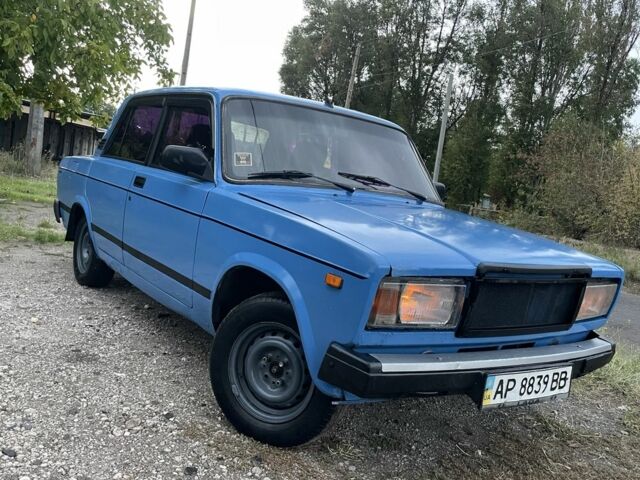 Синий ВАЗ 2107, объемом двигателя 1.6 л и пробегом 93 тыс. км за 630 $, фото 1 на Automoto.ua