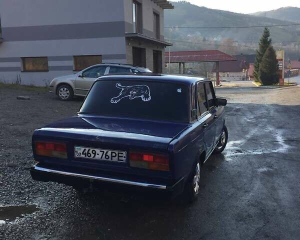 Синій ВАЗ 2107, об'ємом двигуна 1.5 л та пробігом 120 тис. км за 999 $, фото 7 на Automoto.ua