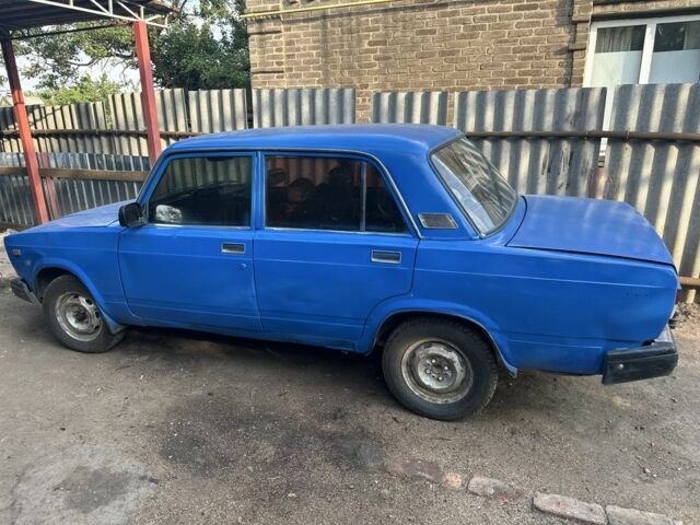 Синий ВАЗ 2107, объемом двигателя 1.5 л и пробегом 100 тыс. км за 840 $, фото 1 на Automoto.ua