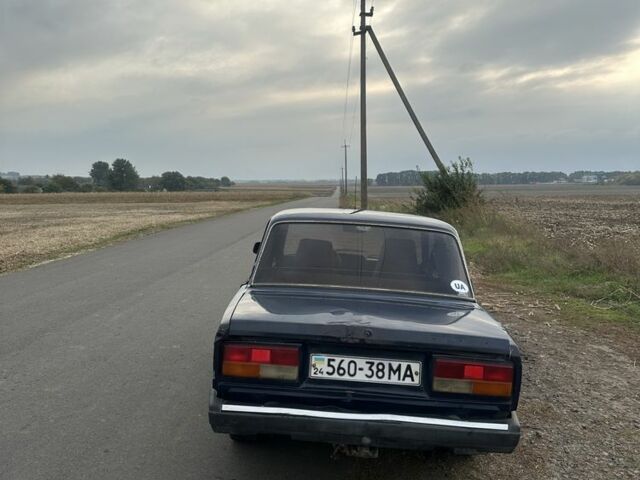Синій ВАЗ 2107, об'ємом двигуна 1.5 л та пробігом 75 тис. км за 445 $, фото 3 на Automoto.ua