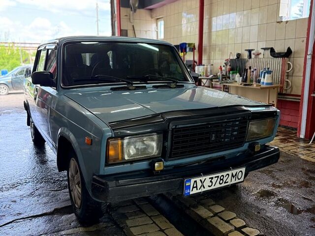 Синий ВАЗ 2107, объемом двигателя 1.5 л и пробегом 125 тыс. км за 950 $, фото 1 на Automoto.ua