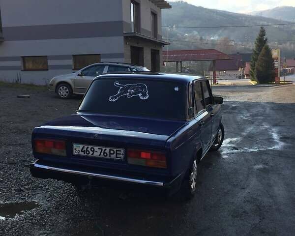 Синій ВАЗ 2107, об'ємом двигуна 1.5 л та пробігом 120 тис. км за 999 $, фото 4 на Automoto.ua