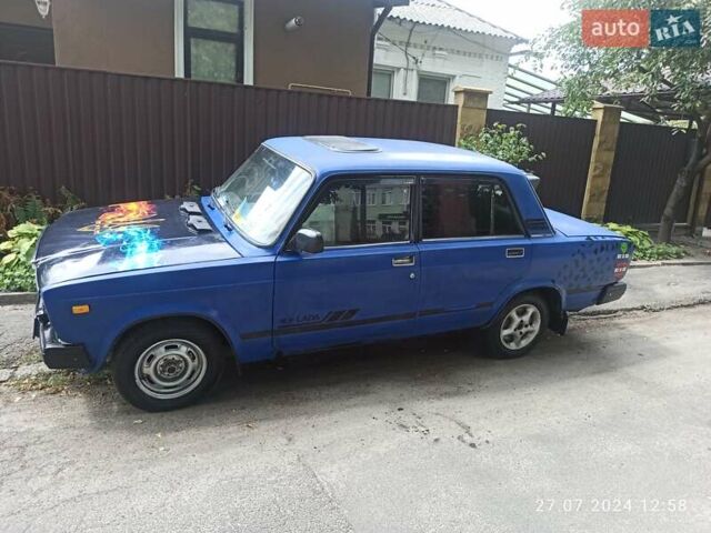 Синий ВАЗ 2107, объемом двигателя 0 л и пробегом 89 тыс. км за 850 $, фото 2 на Automoto.ua