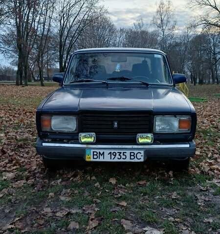 Синий ВАЗ 2107, объемом двигателя 1.45 л и пробегом 244 тыс. км за 800 $, фото 7 на Automoto.ua