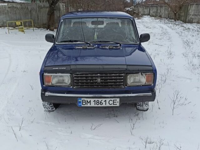 Синий ВАЗ 2107, объемом двигателя 0 л и пробегом 30 тыс. км за 600 $, фото 1 на Automoto.ua