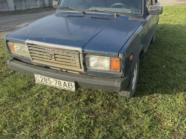 Синий ВАЗ 2107, объемом двигателя 1.5 л и пробегом 117 тыс. км за 641 $, фото 2 на Automoto.ua