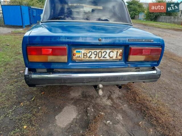 Синій ВАЗ 2107, об'ємом двигуна 1.5 л та пробігом 684 тис. км за 800 $, фото 9 на Automoto.ua