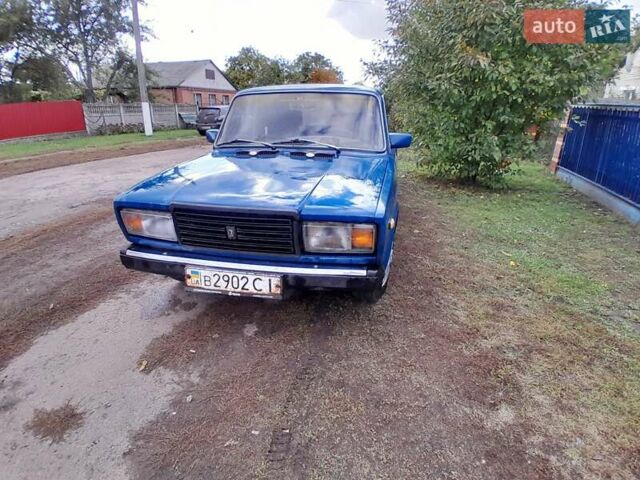 Синій ВАЗ 2107, об'ємом двигуна 1.5 л та пробігом 684 тис. км за 800 $, фото 16 на Automoto.ua