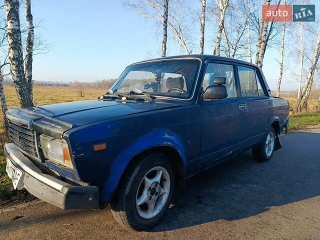 Синий ВАЗ 2107, объемом двигателя 1.3 л и пробегом 190 тыс. км за 600 $, фото 9 на Automoto.ua