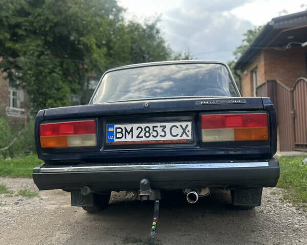 Синий ВАЗ 2107, объемом двигателя 1.45 л и пробегом 262 тыс. км за 1450 $, фото 5 на Automoto.ua