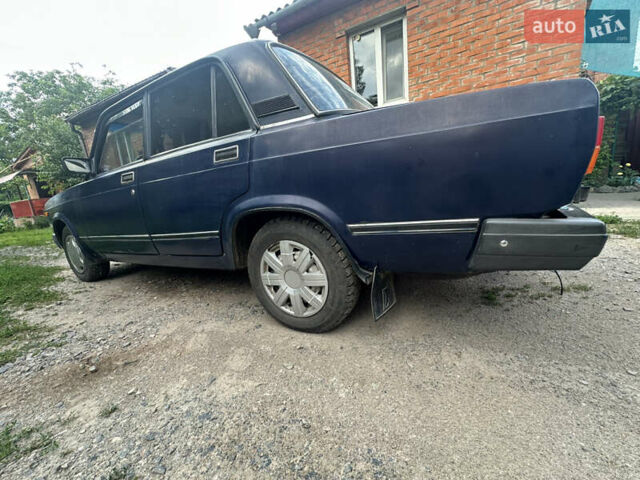 Синий ВАЗ 2107, объемом двигателя 1.45 л и пробегом 262 тыс. км за 1450 $, фото 2 на Automoto.ua