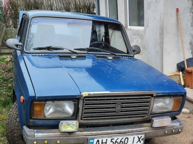 Синій ВАЗ 2107, об'ємом двигуна 1.5 л та пробігом 200 тис. км за 285 $, фото 4 на Automoto.ua