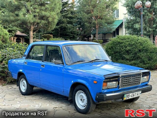 Синий ВАЗ 2107, объемом двигателя 1.5 л и пробегом 84 тыс. км за 1250 $, фото 6 на Automoto.ua