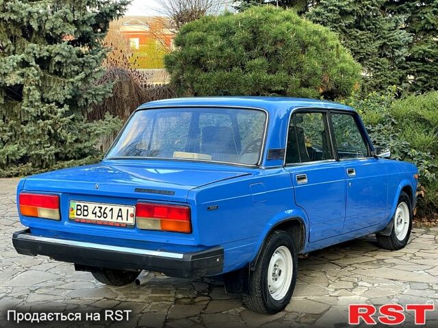 Синий ВАЗ 2107, объемом двигателя 1.5 л и пробегом 84 тыс. км за 1250 $, фото 1 на Automoto.ua