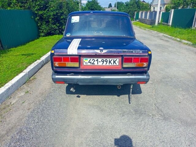 Синий ВАЗ 2107, объемом двигателя 0 л и пробегом 1000 тыс. км за 480 $, фото 3 на Automoto.ua