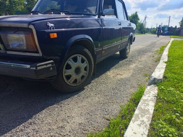 Синий ВАЗ 2107, объемом двигателя 0 л и пробегом 1000 тыс. км за 480 $, фото 1 на Automoto.ua