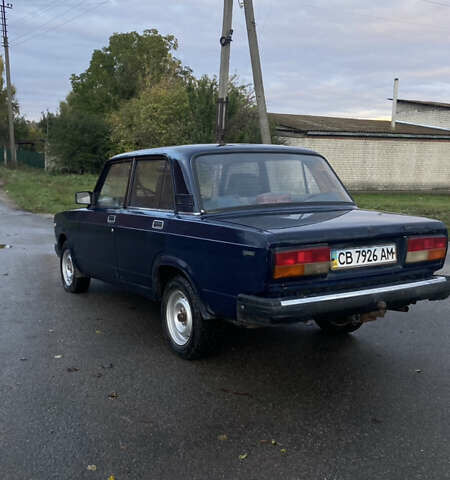 ВАЗ 2107 1994 в Чернигове на Automoto.ua Синий ВАЗ 2107, объемом двигателя 0 л и пробегом 83 тыс. км за 850 $, фото 2 на Automoto.ua
