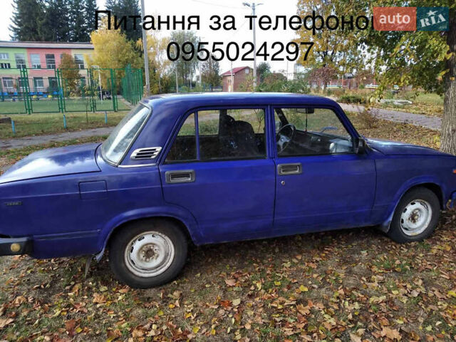 ВАЗ 2107 1994 в Сумах на Automoto.ua Синий ВАЗ 2107, объемом двигателя 0 л и пробегом 100 тыс. км за 800 $, фото 1 на Automoto.ua
