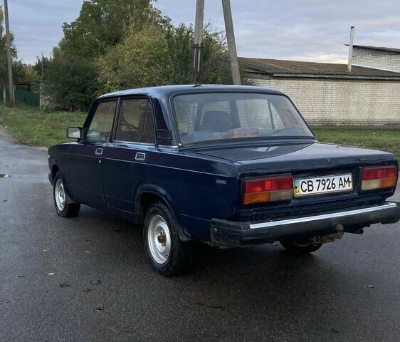 ВАЗ 2107 1994 в Чернигове на Automoto.ua Синий ВАЗ 2107, объемом двигателя 1.5 л и пробегом 83 тыс. км за 950 $, фото 2 на Automoto.ua