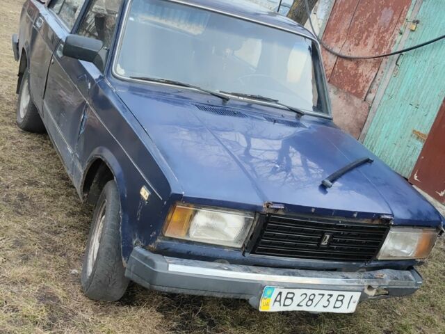 Синий ВАЗ 2107, объемом двигателя 1.5 л и пробегом 95 тыс. км за 239 $, фото 1 на Automoto.ua