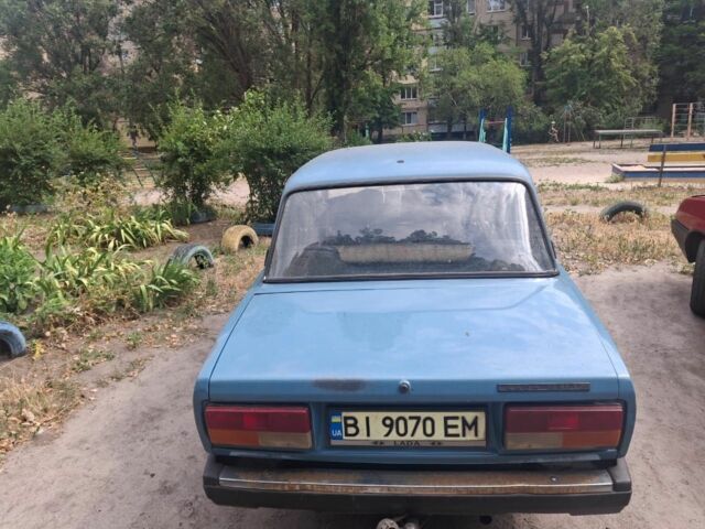 Синий ВАЗ 2107, объемом двигателя 0 л и пробегом 18 тыс. км за 672 $, фото 2 на Automoto.ua