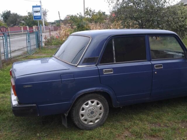 Синий ВАЗ 2107, объемом двигателя 1.5 л и пробегом 140 тыс. км за 461 $, фото 2 на Automoto.ua