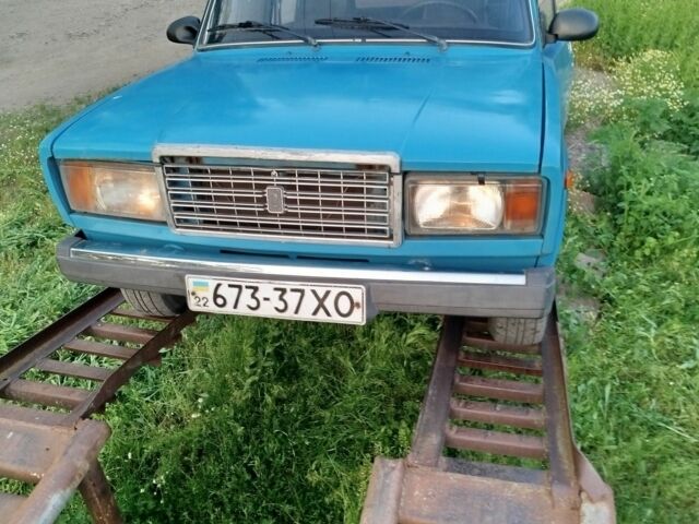 Синий ВАЗ 2107, объемом двигателя 1.5 л и пробегом 777 тыс. км за 473 $, фото 8 на Automoto.ua