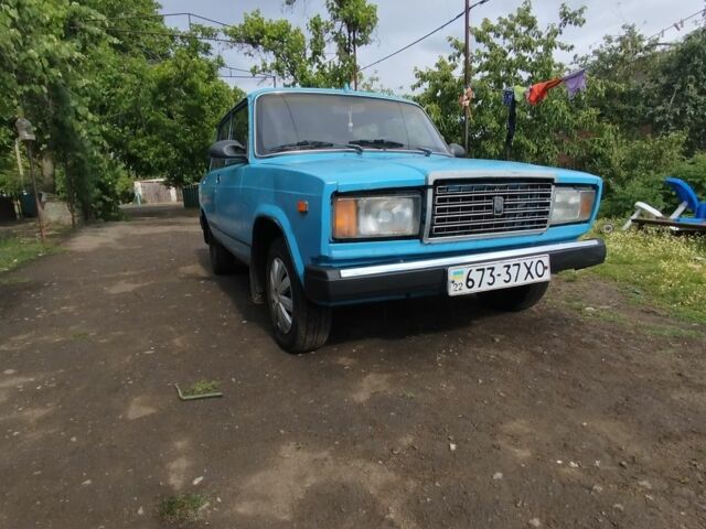 Синий ВАЗ 2107, объемом двигателя 1.5 л и пробегом 777 тыс. км за 473 $, фото 5 на Automoto.ua