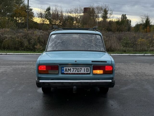 ВАЗ 2107 1995 в Андрушевке на Automoto.ua Синий ВАЗ 2107, объемом двигателя 1.5 л и пробегом 20 тыс. км за 750 $, фото 3 на Automoto.ua