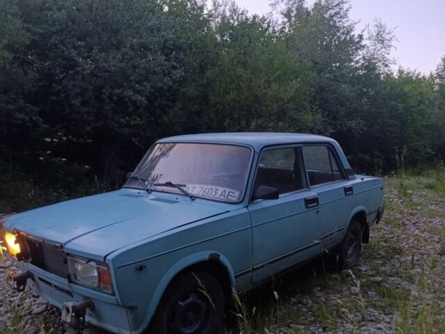 Синій ВАЗ 2107, об'ємом двигуна 1.6 л та пробігом 166 тис. км за 451 $, фото 2 на Automoto.ua