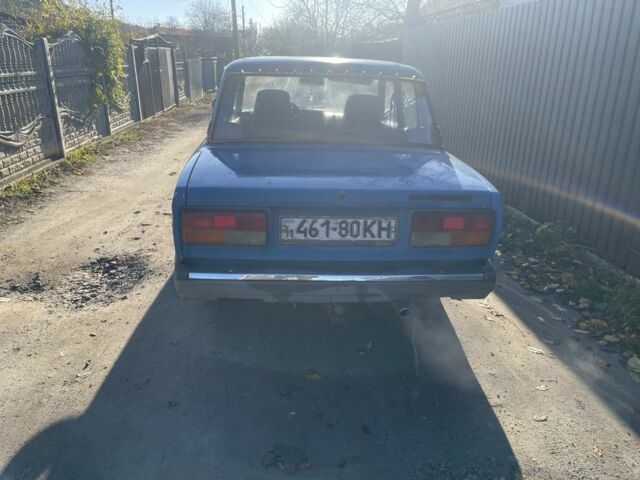 Синий ВАЗ 2107, объемом двигателя 1.5 л и пробегом 45 тыс. км за 430 $, фото 2 на Automoto.ua