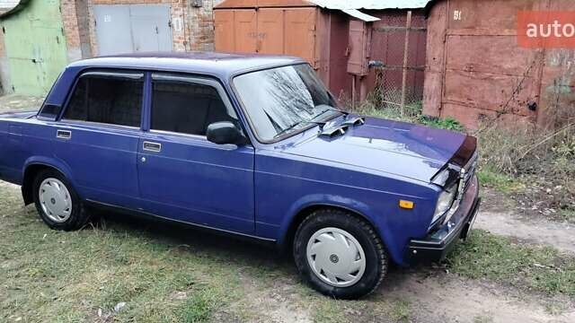 Синий ВАЗ 2107, объемом двигателя 1.5 л и пробегом 46 тыс. км за 1550 $, фото 3 на Automoto.ua
