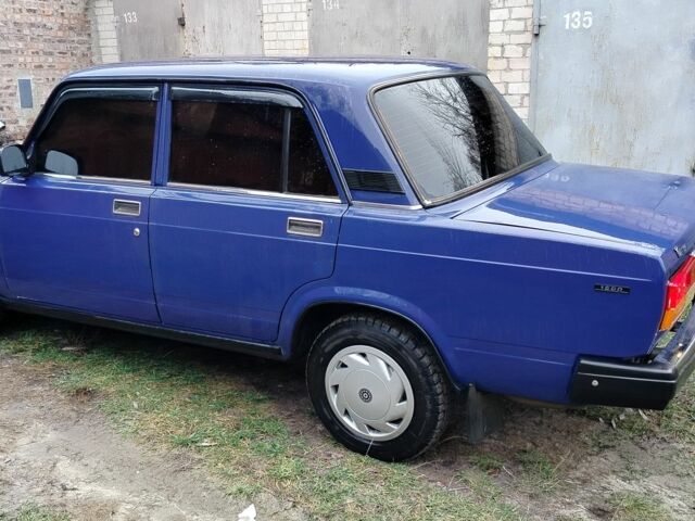 Синий ВАЗ 2107, объемом двигателя 1.5 л и пробегом 47 тыс. км за 1500 $, фото 5 на Automoto.ua