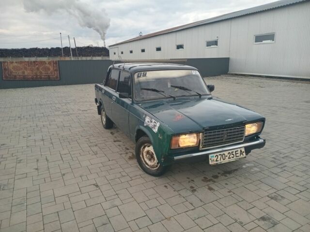 Синий ВАЗ 2107, объемом двигателя 0 л и пробегом 300 тыс. км за 480 $, фото 3 на Automoto.ua