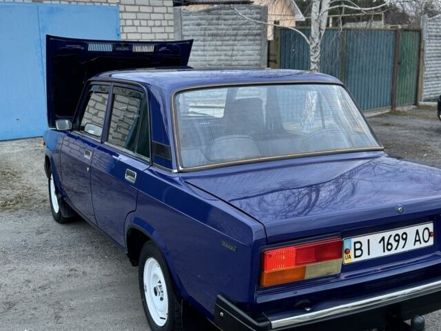 Синий ВАЗ 2107, объемом двигателя 1.5 л и пробегом 70 тыс. км за 1999 $, фото 3 на Automoto.ua