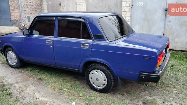Синий ВАЗ 2107, объемом двигателя 1.5 л и пробегом 46 тыс. км за 1550 $, фото 15 на Automoto.ua