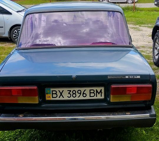 Синий ВАЗ 2107, объемом двигателя 1.5 л и пробегом 205 тыс. км за 780 $, фото 3 на Automoto.ua