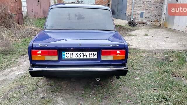 Синий ВАЗ 2107, объемом двигателя 1.5 л и пробегом 46 тыс. км за 1550 $, фото 4 на Automoto.ua