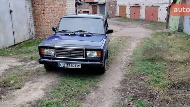 Синий ВАЗ 2107, объемом двигателя 1.5 л и пробегом 46 тыс. км за 1550 $, фото 10 на Automoto.ua