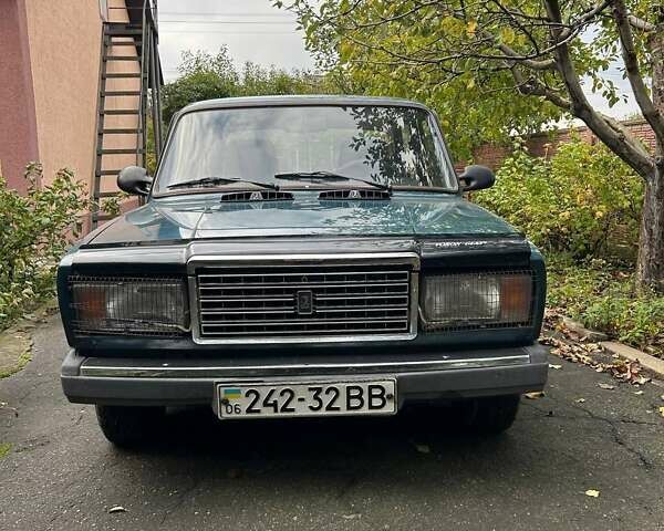 Синий ВАЗ 2107, объемом двигателя 1.45 л и пробегом 100 тыс. км за 1500 $, фото 1 на Automoto.ua