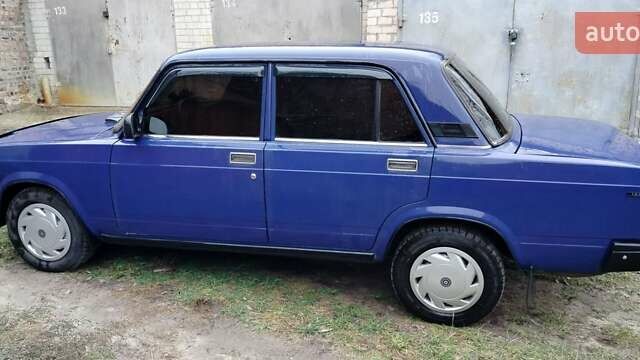 Синий ВАЗ 2107, объемом двигателя 1.5 л и пробегом 46 тыс. км за 1550 $, фото 7 на Automoto.ua