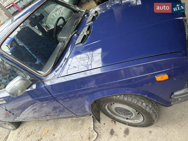 Синий ВАЗ 2107, объемом двигателя 1.45 л и пробегом 74 тыс. км за 1300 $, фото 1 на Automoto.ua