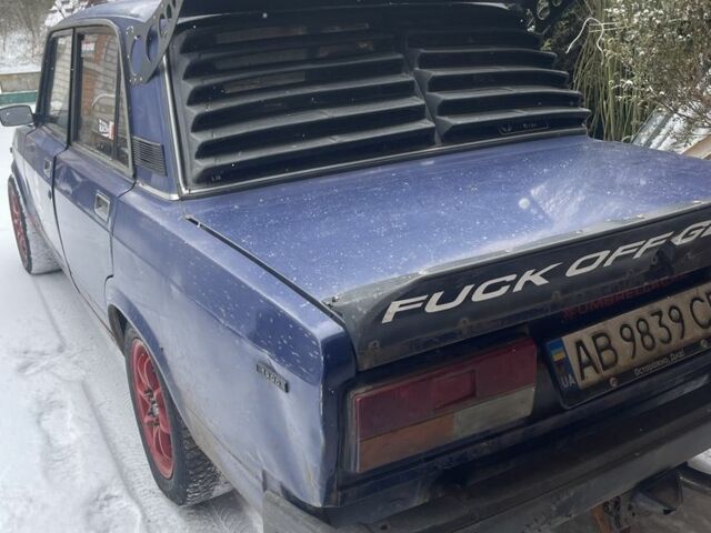 Синий ВАЗ 2107, объемом двигателя 1.5 л и пробегом 25 тыс. км за 1050 $, фото 4 на Automoto.ua