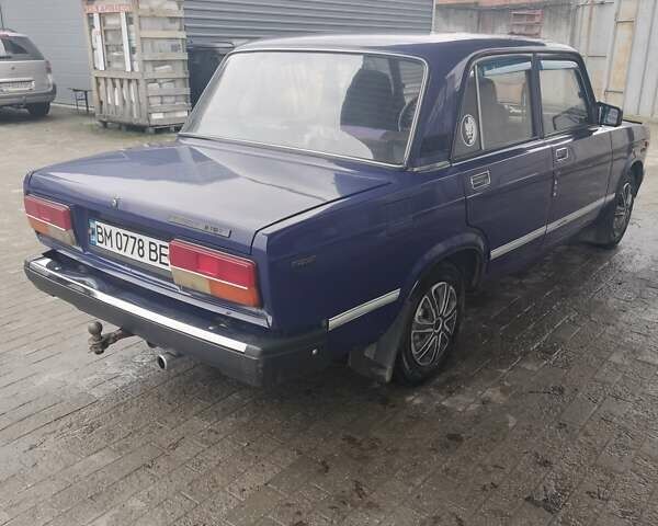 Синій ВАЗ 2107, об'ємом двигуна 1.46 л та пробігом 82 тис. км за 1400 $, фото 1 на Automoto.ua