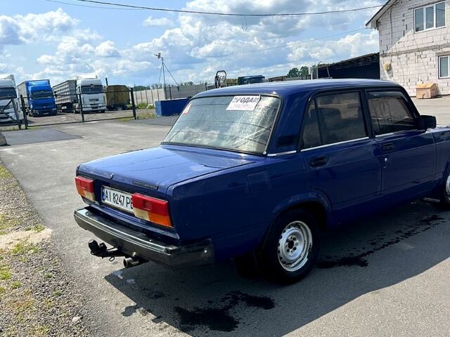 Синий ВАЗ 2107, объемом двигателя 1.5 л и пробегом 100 тыс. км за 1300 $, фото 4 на Automoto.ua
