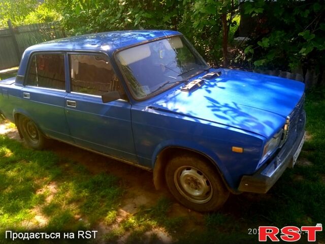 Синий ВАЗ 2107, объемом двигателя 1.5 л и пробегом 65 тыс. км за 650 $, фото 1 на Automoto.ua