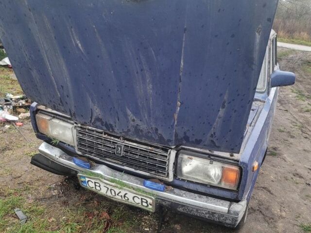 Синій ВАЗ 2107, об'ємом двигуна 1.3 л та пробігом 777 тис. км за 355 $, фото 6 на Automoto.ua