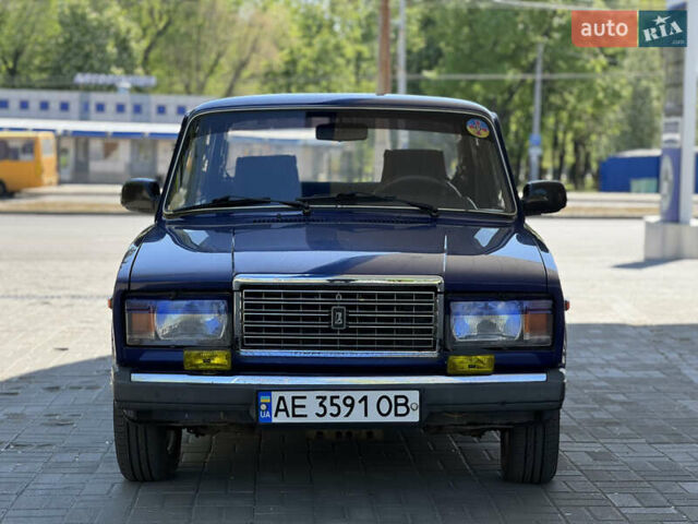 Синий ВАЗ 2107, объемом двигателя 1.5 л и пробегом 90 тыс. км за 1750 $, фото 1 на Automoto.ua